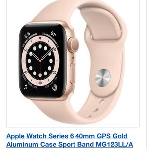 SOLD !!! Apple watch series 6